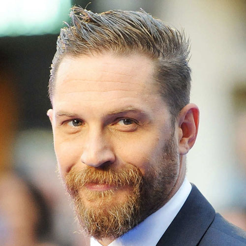 The Spiked and Tapered Tom Hardy Hairstylev