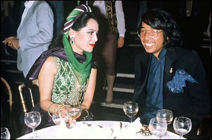 Кензо Такада в 1980-м году в Париже