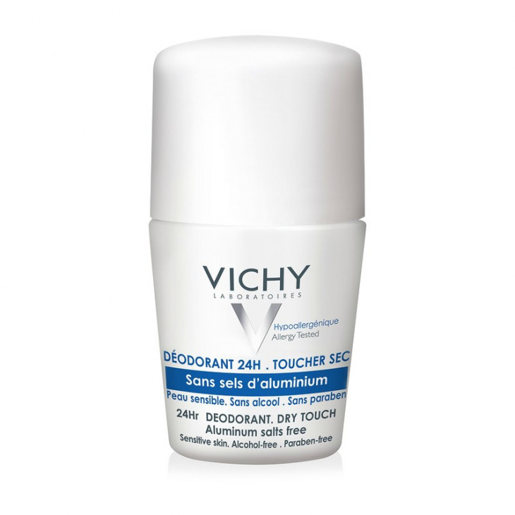 Vichy 24-Hour Dry-Touch Aluminum Free Deodorant