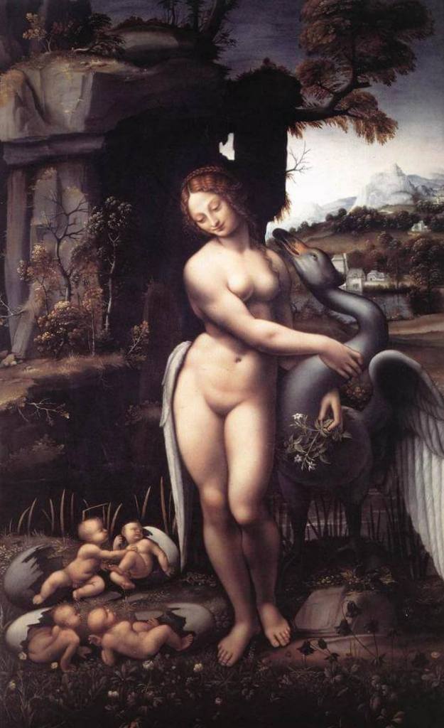 Леда - Леонардо да Винчи (1510)