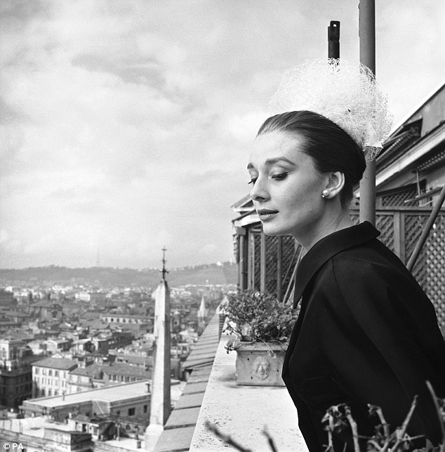 Behind the scenes: Candid shots of the Audrey through the ages - including this photo captured in Rome in 1960 by Sir Cecil Beaton - will go on display at the gallery