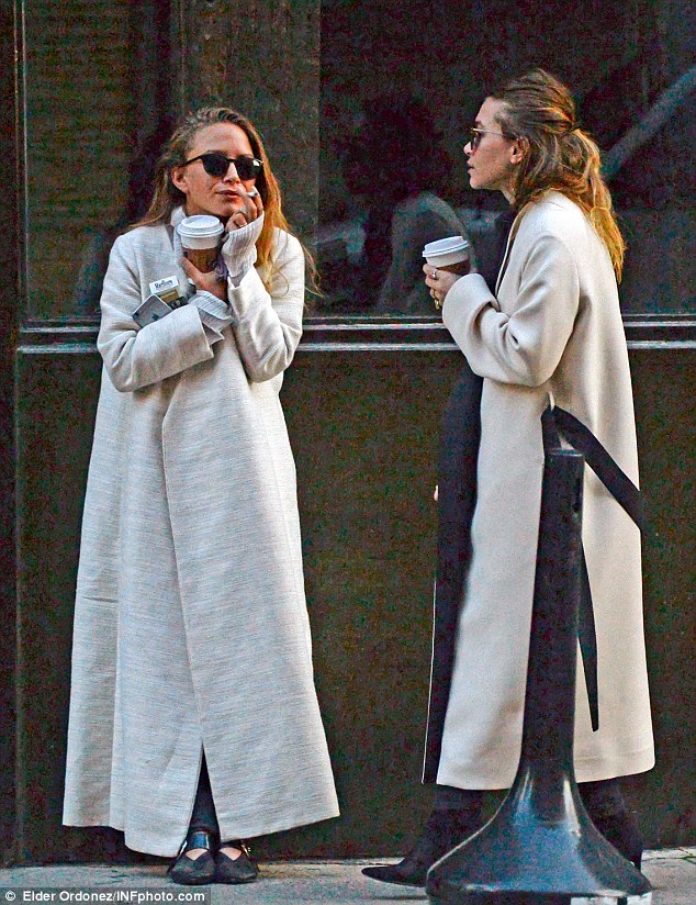 Double take: Mary-Kate and Ashley (R) - who