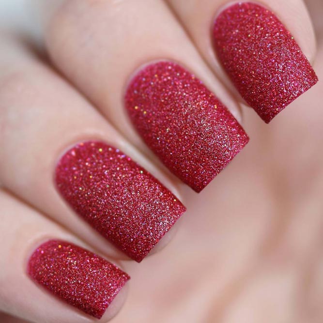 Red Color Nails Classic is Always in Trend picture 1