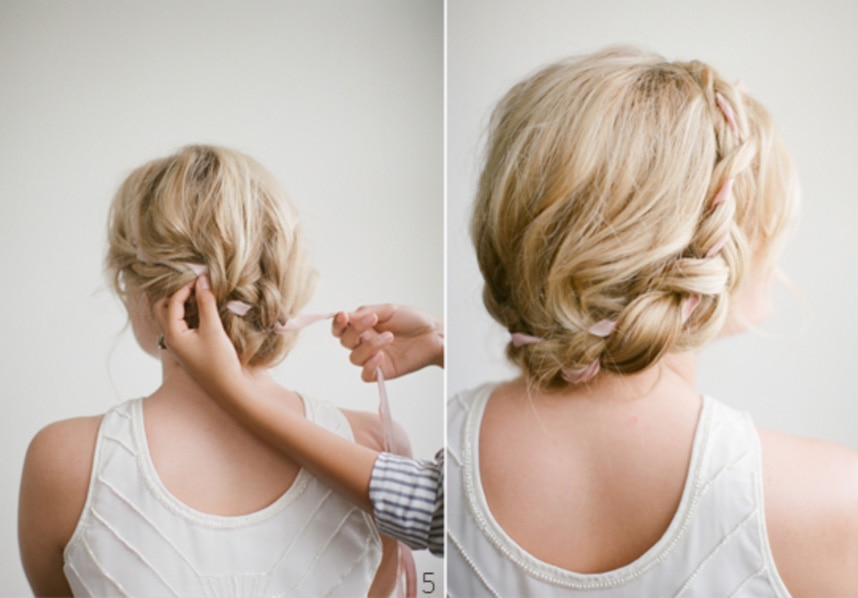 braided updos for long hair