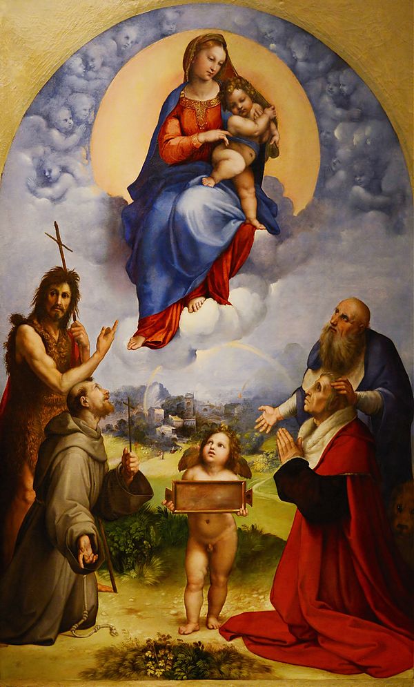 600px Madonna di Foligno %28Raphael%29 September 2015 1a