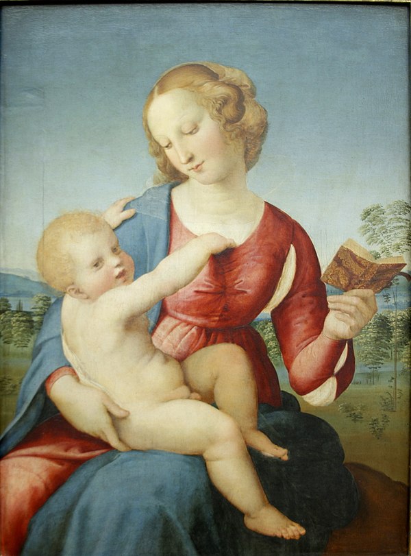 600px Madonna Colonna by Rafael Gem%C3%A4ldegalerie Berlin Germany 2017