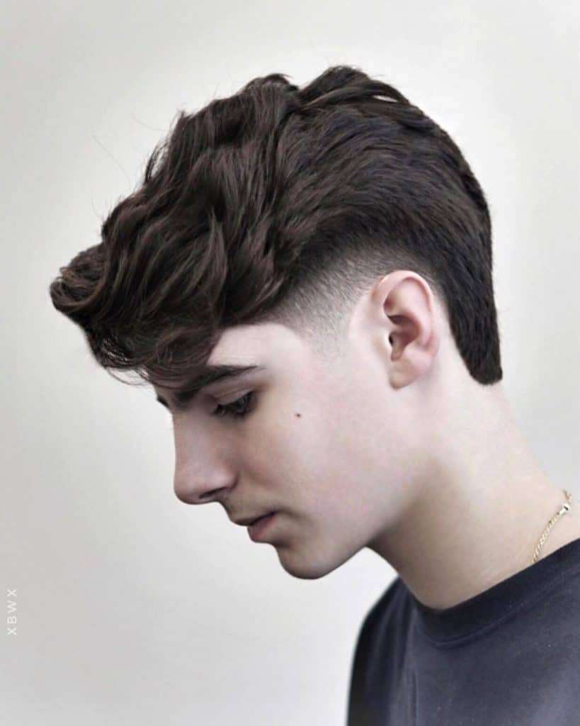 Hairstyles for men with thick hair medium length