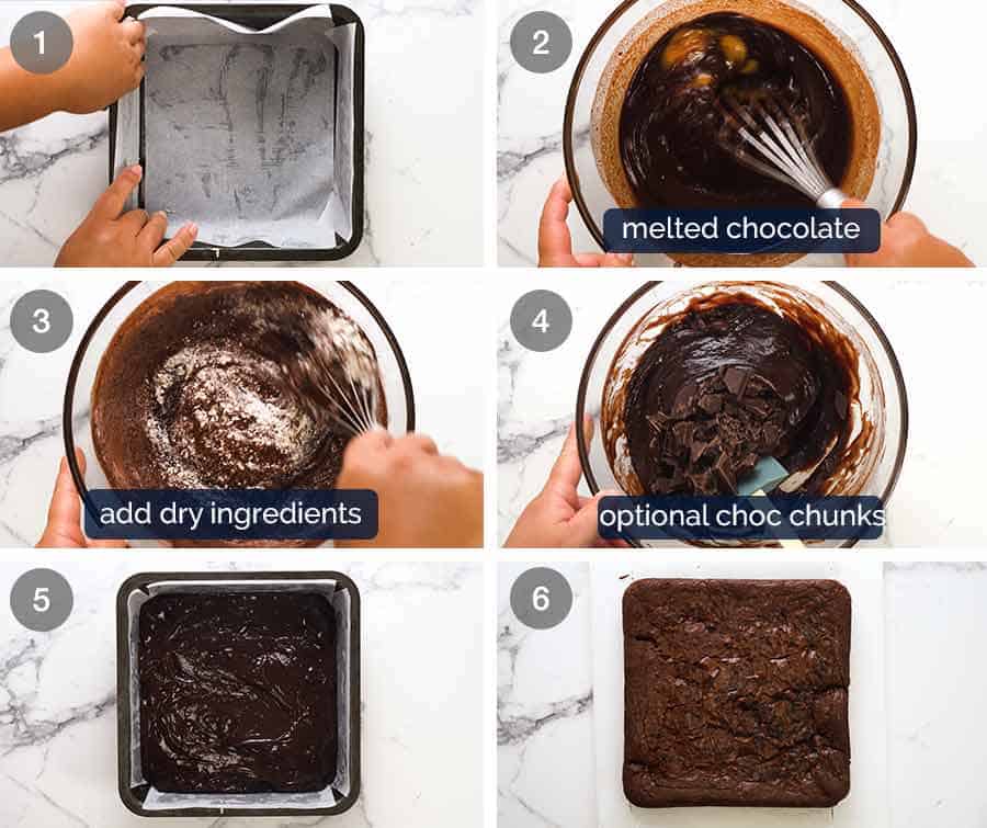 How brownies are made